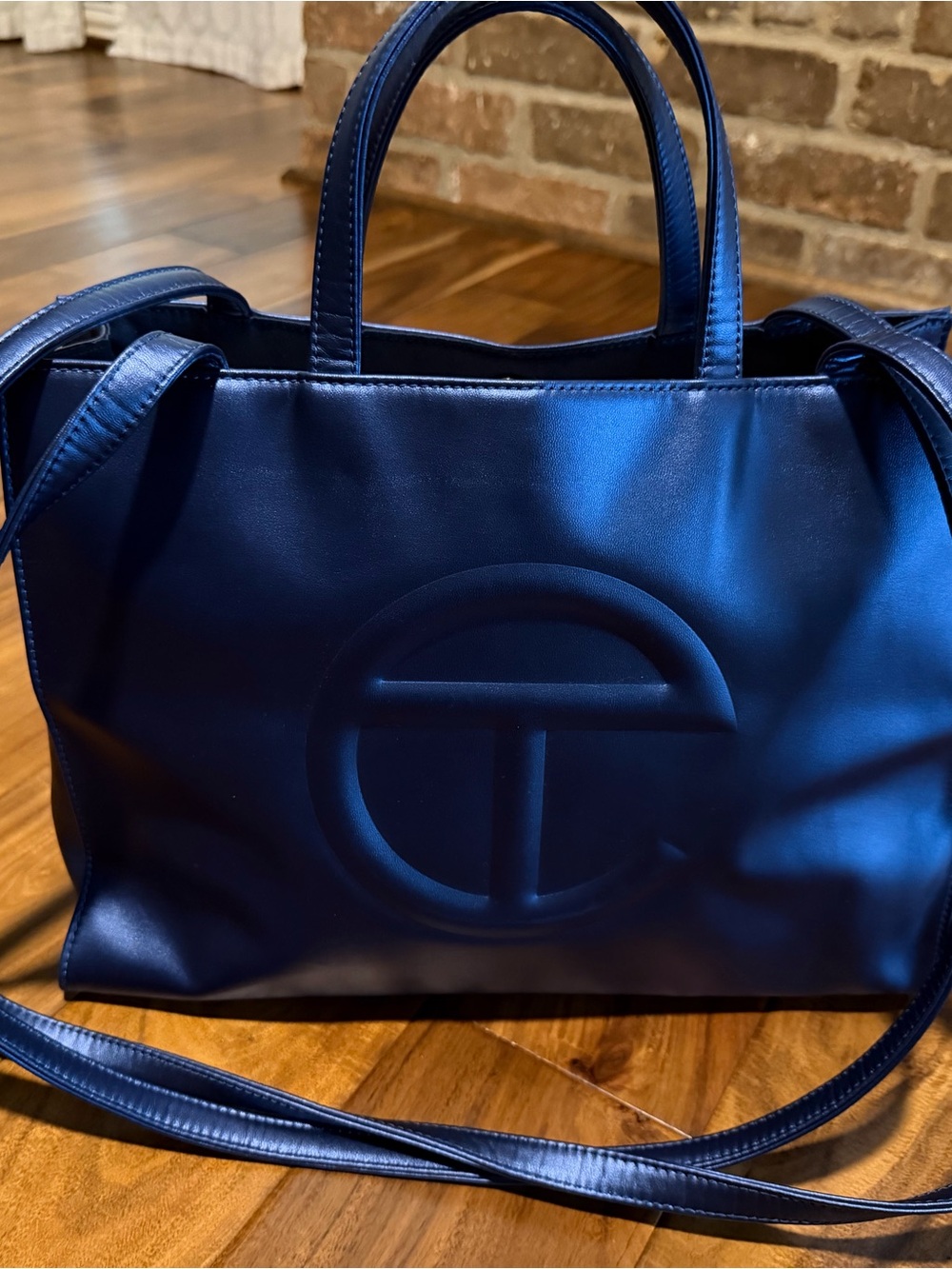 Cobalt Blue Telfar Medium Shopping Bag with dust bag!